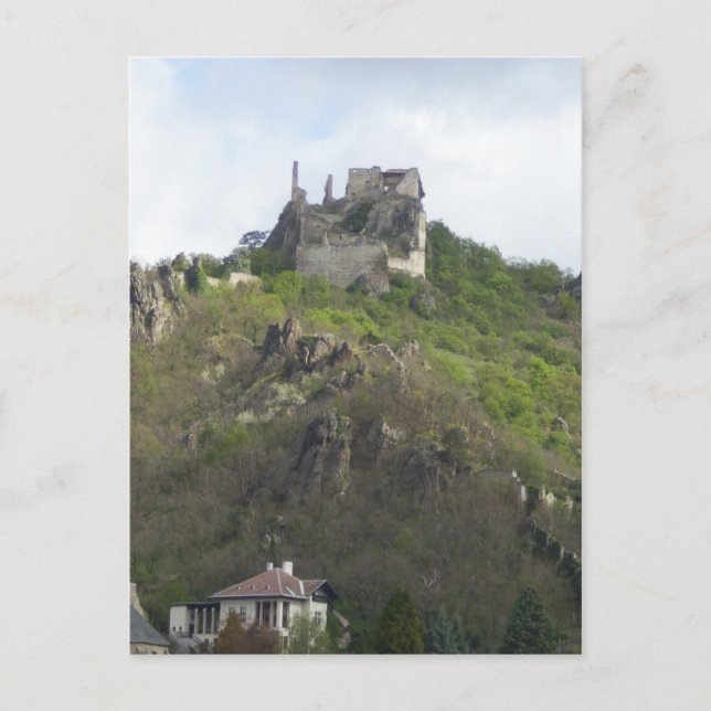 Postal Castle Durnstein Alemania (Anverso)