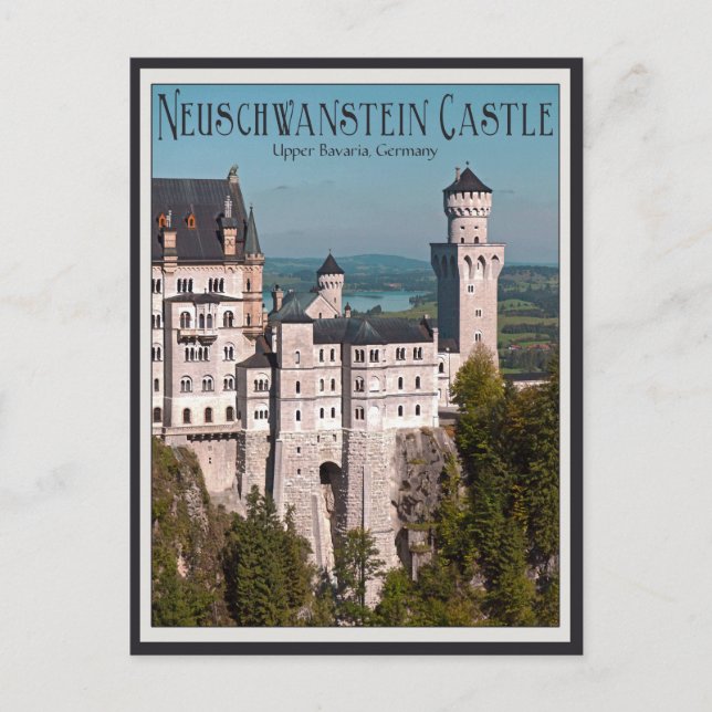 Postal Castle Neuschwanstein (Anverso)