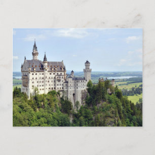 Postal Castle Neuschwanstein Bavaria Alemania