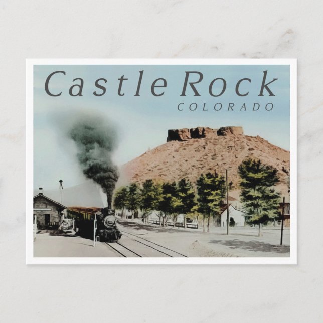 POSTAL CASTLE ROCK COLORADO (Anverso)