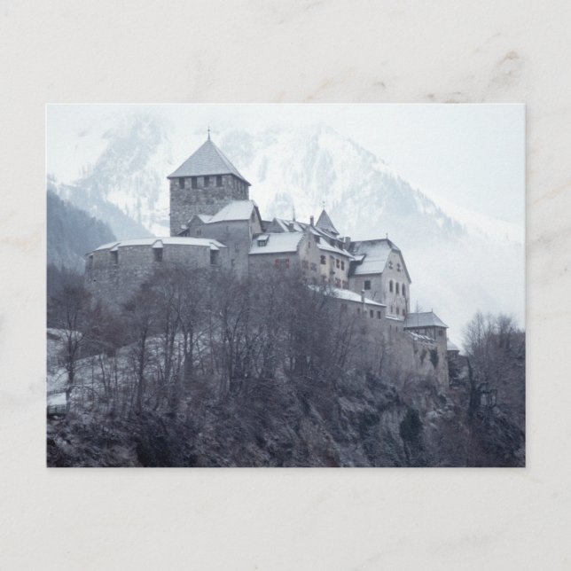 Postal Castle Vaduz Liechtenstein (Anverso)