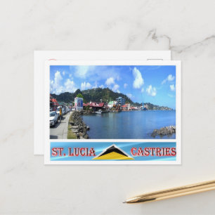 Postal Castries - Saint Lucia - Panorama -