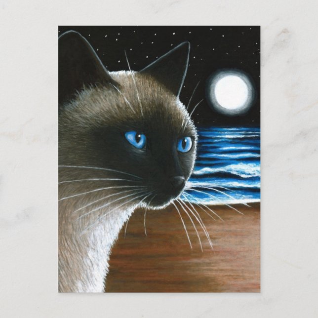 Postal Cat 396 siamés (Anverso)