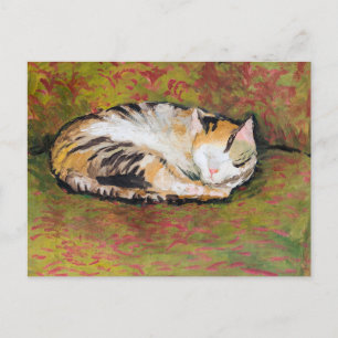 Postal Cat. Agosto Macke Postcard