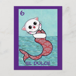 Postal Cat Art, El Dulce, Postcard
