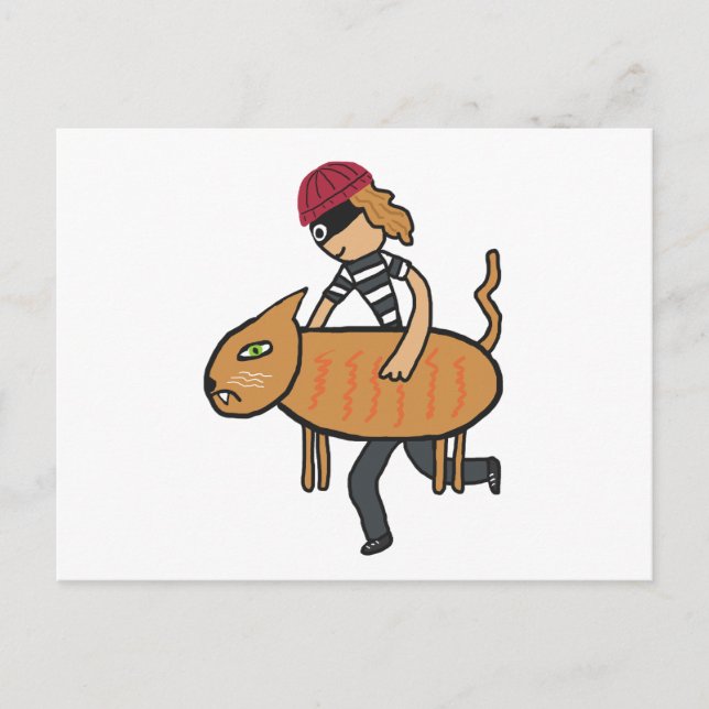 Postal Cat Burglar (Anverso)