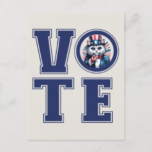 Postal Cat dice voto