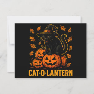 POSTAL CAT-O-LANTERN