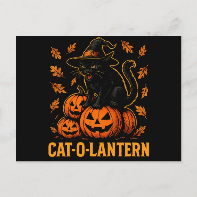 POSTAL CAT-O-LANTERN (Anverso)