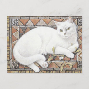 POSTAL CAT PINTADO POSTCARD