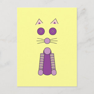Postal CAT púrpura