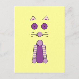 Postal CAT púrpura