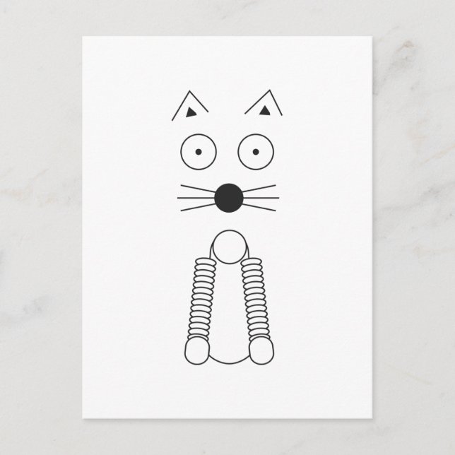 Postal CAT sin formato (Anverso)