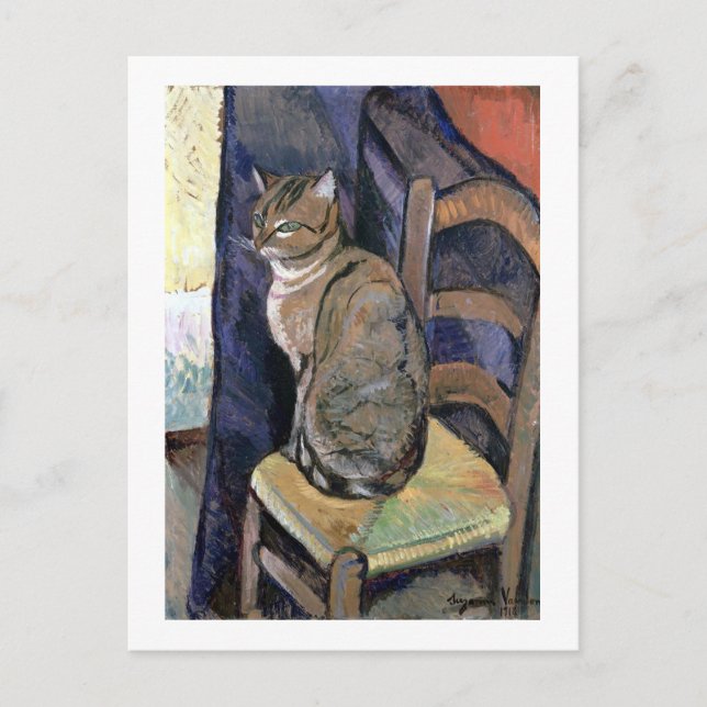 Postal Cat, Suzanne Valadon (Anverso)