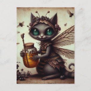 Postal Cat Vampire Bee Fairy