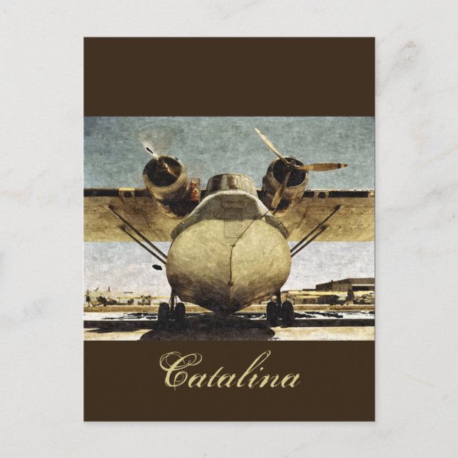 Postal Catalina 1942 (Anverso)