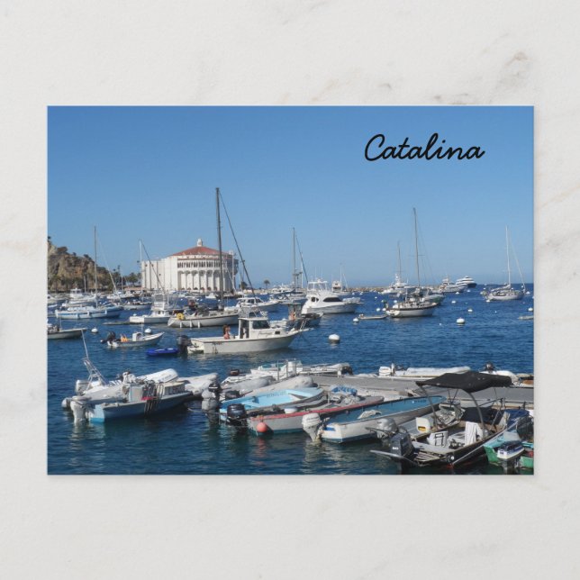 Postal Catalina, California (Anverso)