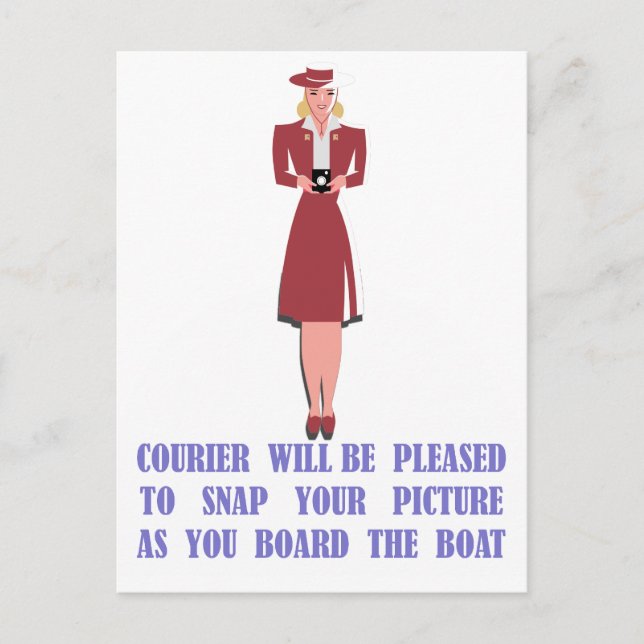 Postal Catalina Courier (Anverso)