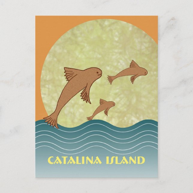 Postal Catalina Fish (Anverso)