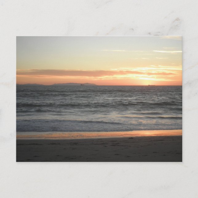 Postal Catalina Island Sunset (Anverso)
