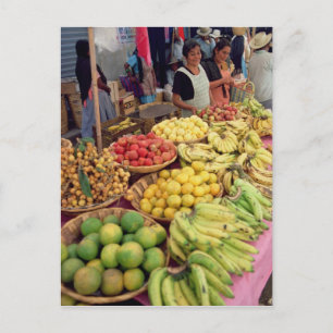 Postal Catálogo de frutas y verduras