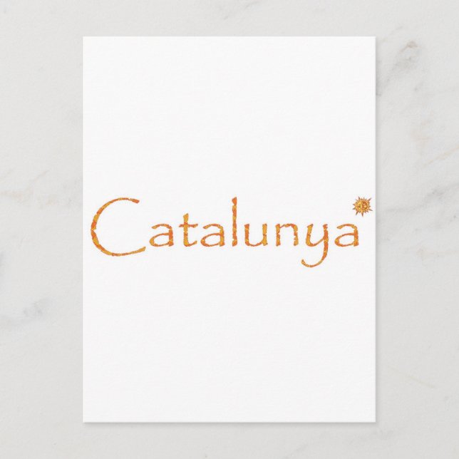 Postal catalunya (Anverso)
