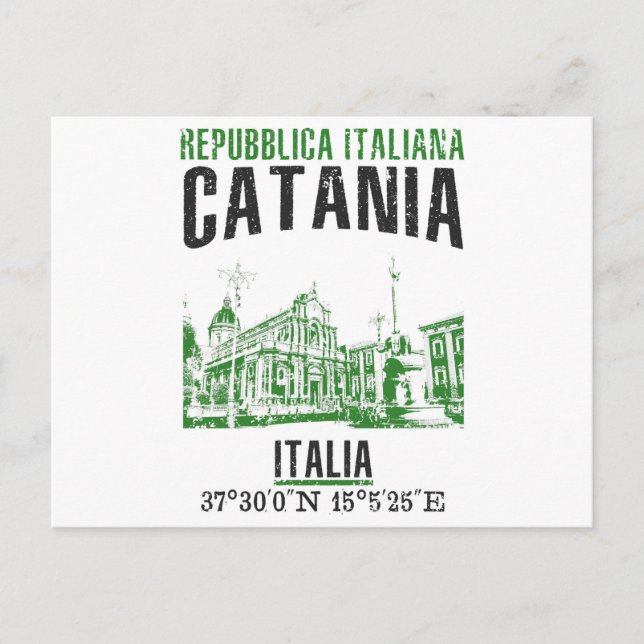 Postal Catania (Anverso)
