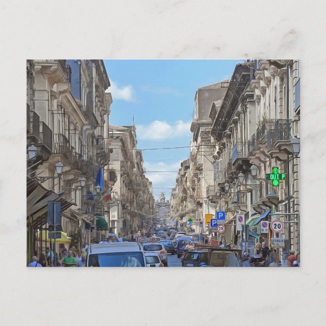 Postal Catania. #12. (Anverso)