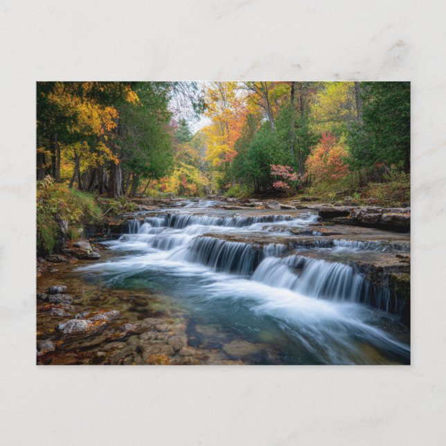 Postal Cataract Falls en EE. UU. (Anverso)