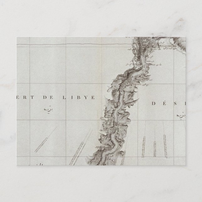 Postal Cataractes, Syene, Egipto (Anverso)