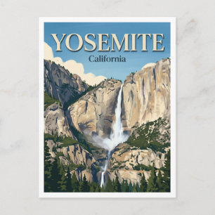Postal Catarata Bridalveil Yosemite