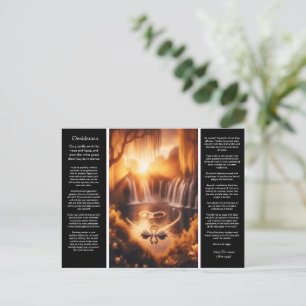 Postal Catarata de Desiderata: Cae el romance dorado