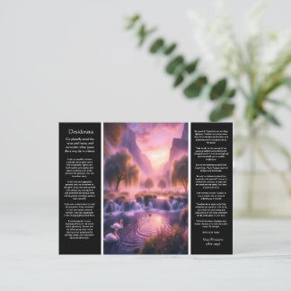 Postal Catarata de Desiderata: Santuario romántico de cis