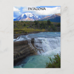 Postal catarata de patagonia