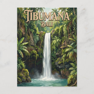 Postal Catarata de Tibumana Bangli Indonesia