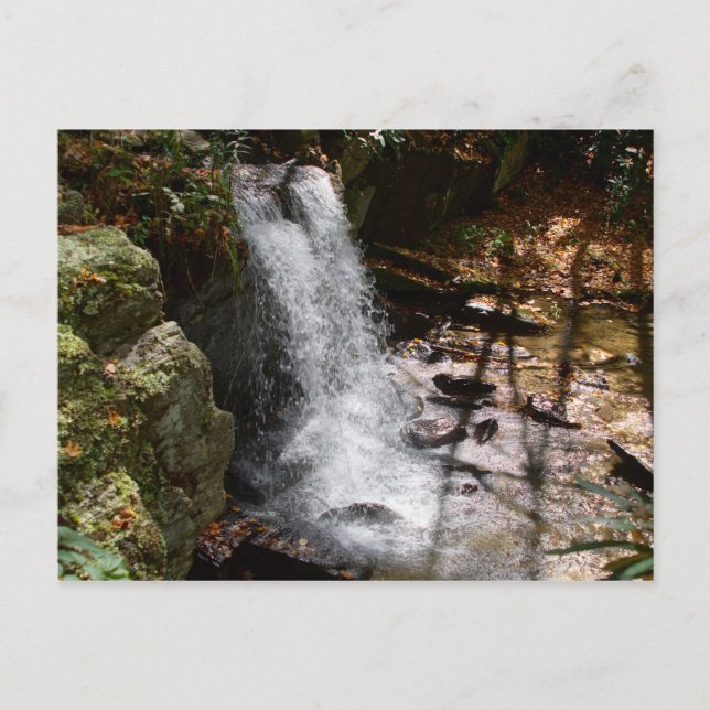 Postal Catarata del parque memorial Bobby McLean #2 (Anverso)