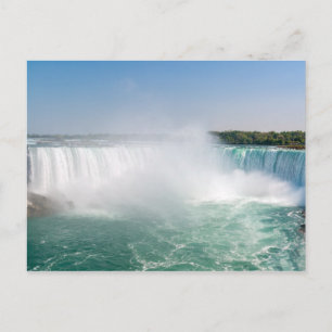 Postal Catarata Horseshoe de las Cataratas del Niágara - 