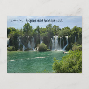 Postal Catarata Kravica Bosnia y Herzegovina