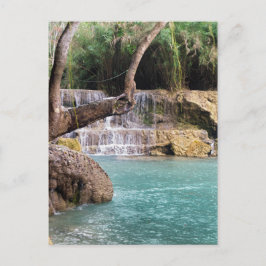 Postal Catarata y Laguna Forestal, Cataratas Khoung Si, L