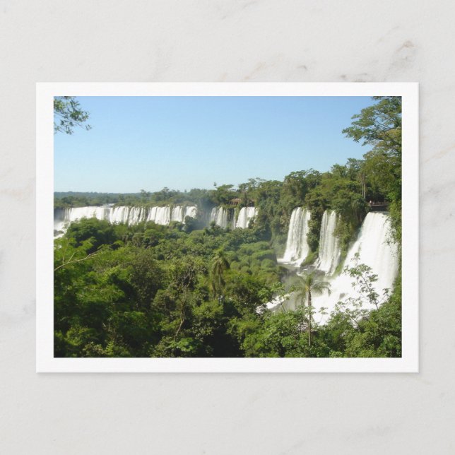 Postal Cataratas (Anverso)