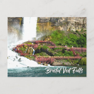 Postal Cataratas Bridal Veil, Cataratas del Niágara, Nuev
