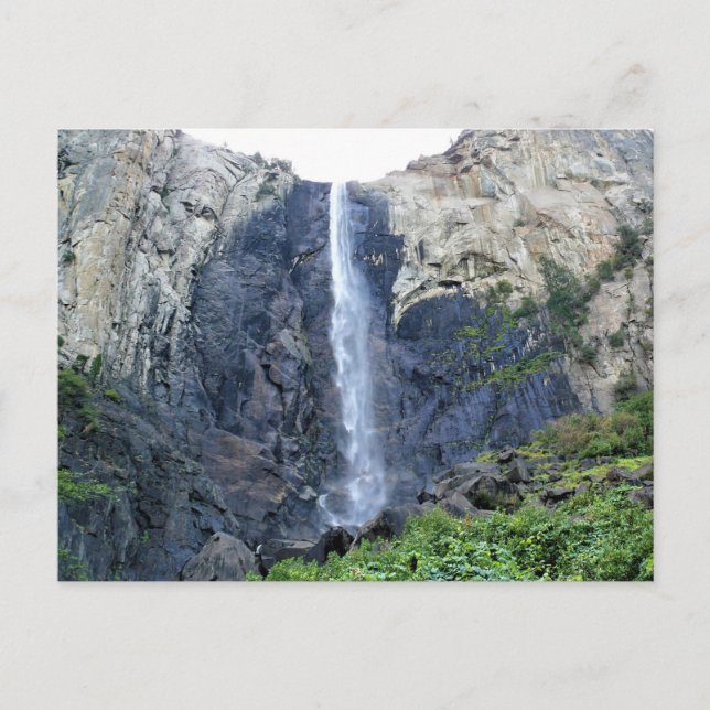 Postal Cataratas Bridalveil, Parque Nacional Yosemite, CA (Anverso)