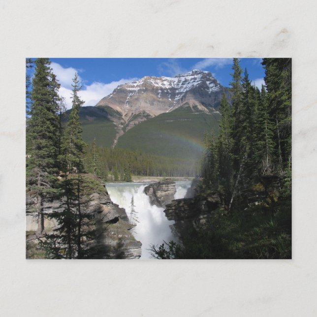 Postal Cataratas de Athabasca (Anverso)