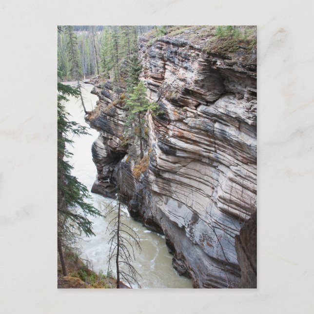 Postal Cataratas de Athabasca (Anverso)