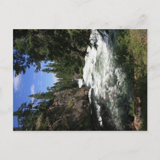 Postal Cataratas de Benham (Anverso)