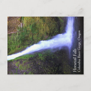 Postal Cataratas de cola de caballo, Oregón