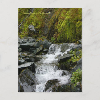 Postal Cataratas de Creek Escénicas, Isla Unalaska