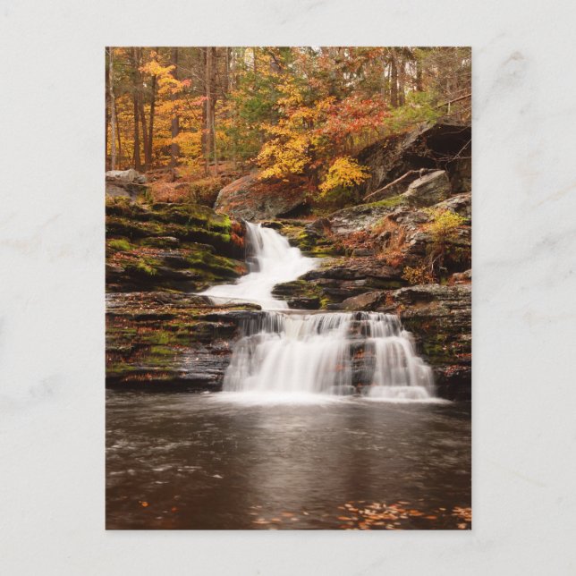 Postal Cataratas de fábrica en el noreste de Pensilvania (Anverso)