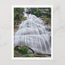 Postal Cataratas de hadas, Oregón