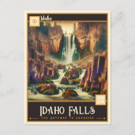 Postal Cataratas de Idaho, Idaho | Vintage